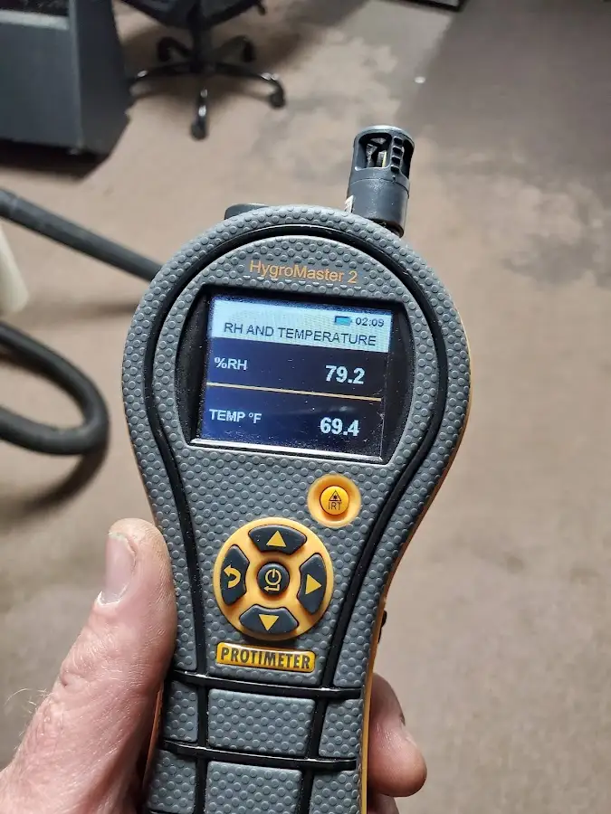Moisture meter humidity assessment for Fire & Smoke Damage Restoration in Five Corners